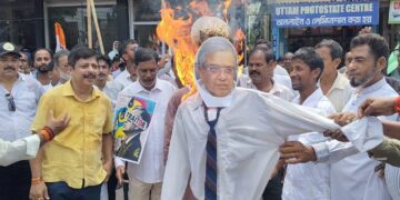 Tripura Congress stages protest against Election Commission, threatens statewide agitation