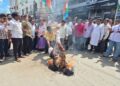 Tripura Congress stages protest against Election Commission, threatens statewide agitation