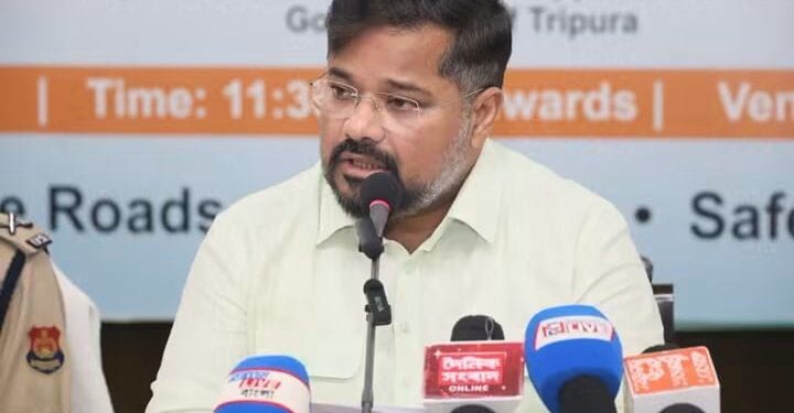 Tripura Records 13% Drop in Road Accidents, Fatalities Also Decline
