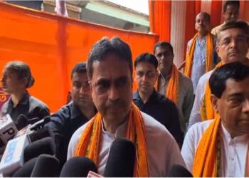 Saha urges fearless voting in Tripura VC polls, condemns alleged attack on Sarkar convoy