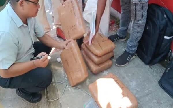 Two arrested with 18 kg cannabis in Agartala
