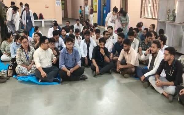 Resident doctors protest at GB Pant Hospital, seek stronger security