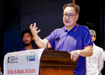Rijiju questions Congress over poll record, SIR ahead of INDIA bloc rally