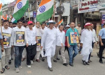 India Bloc rallies in Tripura seeking CEC Gyanesh Kumar’s removal, restoration of deleted voter names
