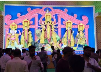 Tripura CM inaugutes Durga Puja, urges peaceful celebrations, stronger social bonds; warns against loud DJ music