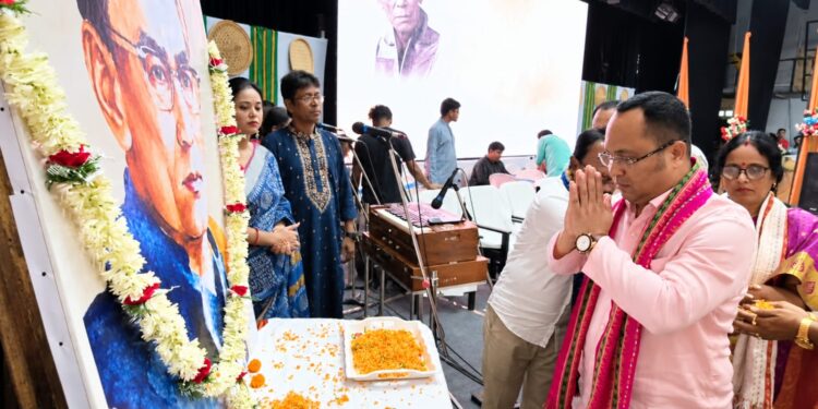 Animesh Debbarma urges youth to carry forward Sachin Dev Burman’s musical legacy