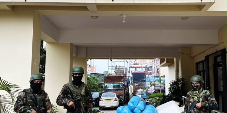 Assam Rifles, Customs seize 501 kg ganja worth Rs 2.5 crore in Tripura