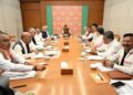 Biplab Deb attends BJP meet on organisational affairs, poll preparations