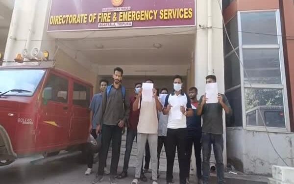 Tripura Fireman aspirants seek recruitment results, threaten stir