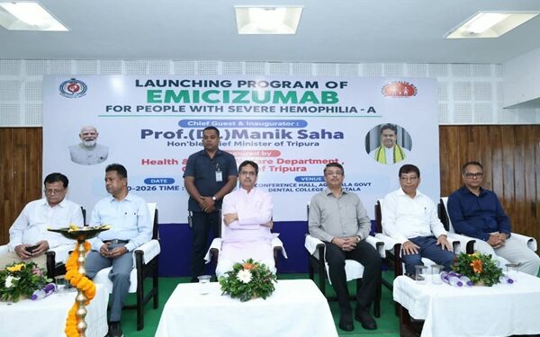 Tripura to provide advanced Haemophilia A treatment free of cost