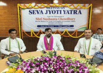 West Tripura Admin Gearing Up for ‘Seva Jyoti Yatra’