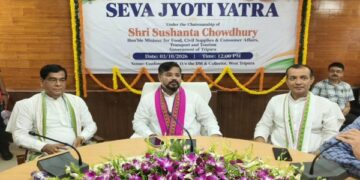 West Tripura Admin Gearing Up for ‘Seva Jyoti Yatra’