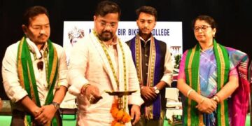 Tripura minister urges MBB College freshers to pursue excellence