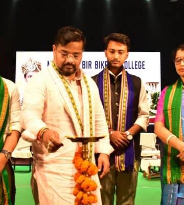 Tripura minister urges MBB College freshers to pursue excellence